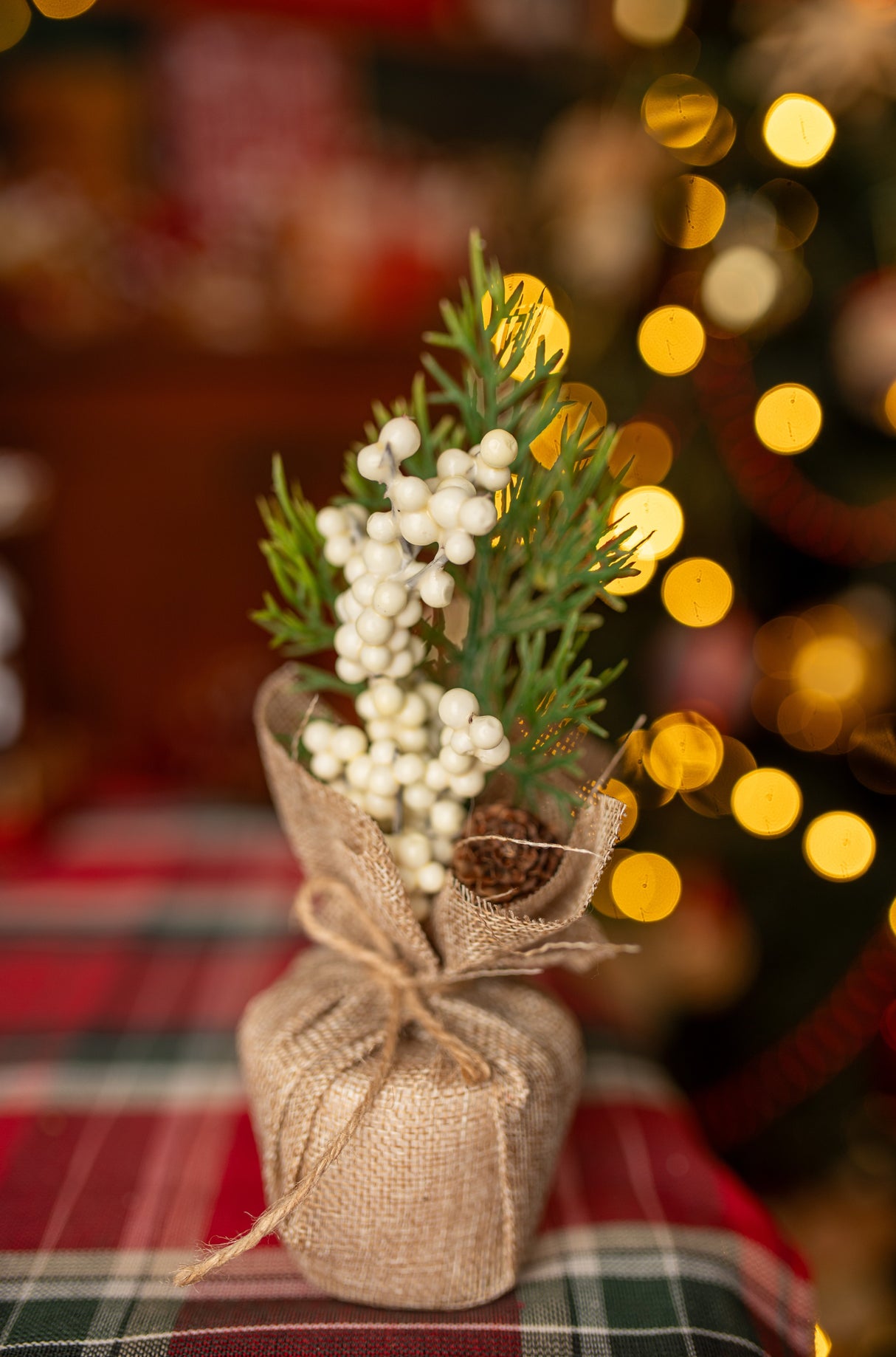 Set mit 6 Weihnachtsdekorationen