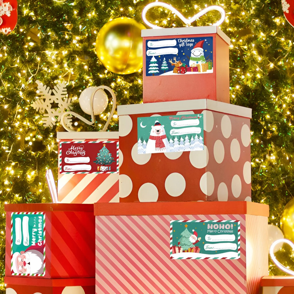 Weihnachtsgeschenkanhänger, 500 Stück.