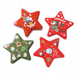Weihnachtsstern-Behälter 4er-Set