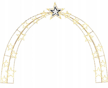 Weihnachtslichterbogen 4x5m Straßendekoration