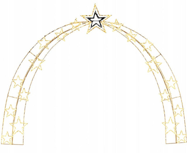 Weihnachtslichterbogen 4x5m Straßendekoration