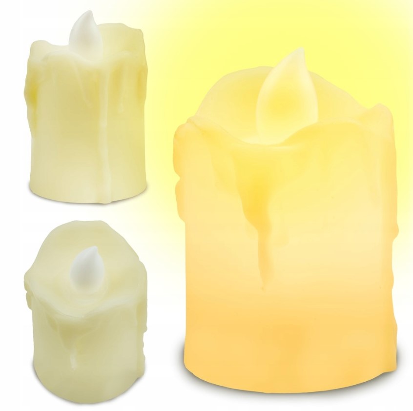 Batteriebetriebene LED-Kerze 6cm