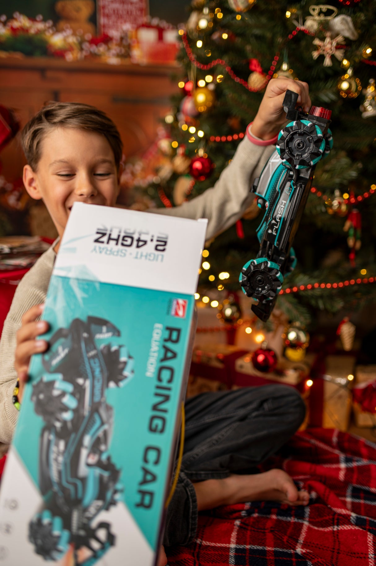 Ferngesteuertes Auto mit Gestensteuerung