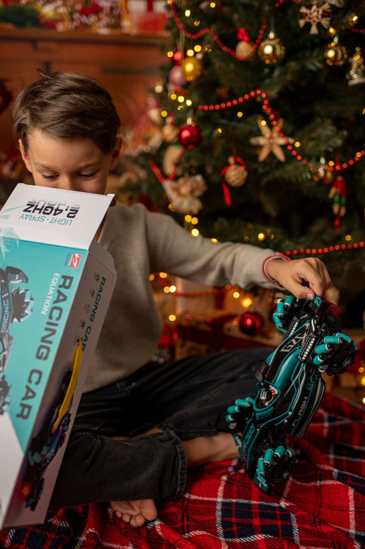 Ferngesteuertes Auto mit Gestensteuerung