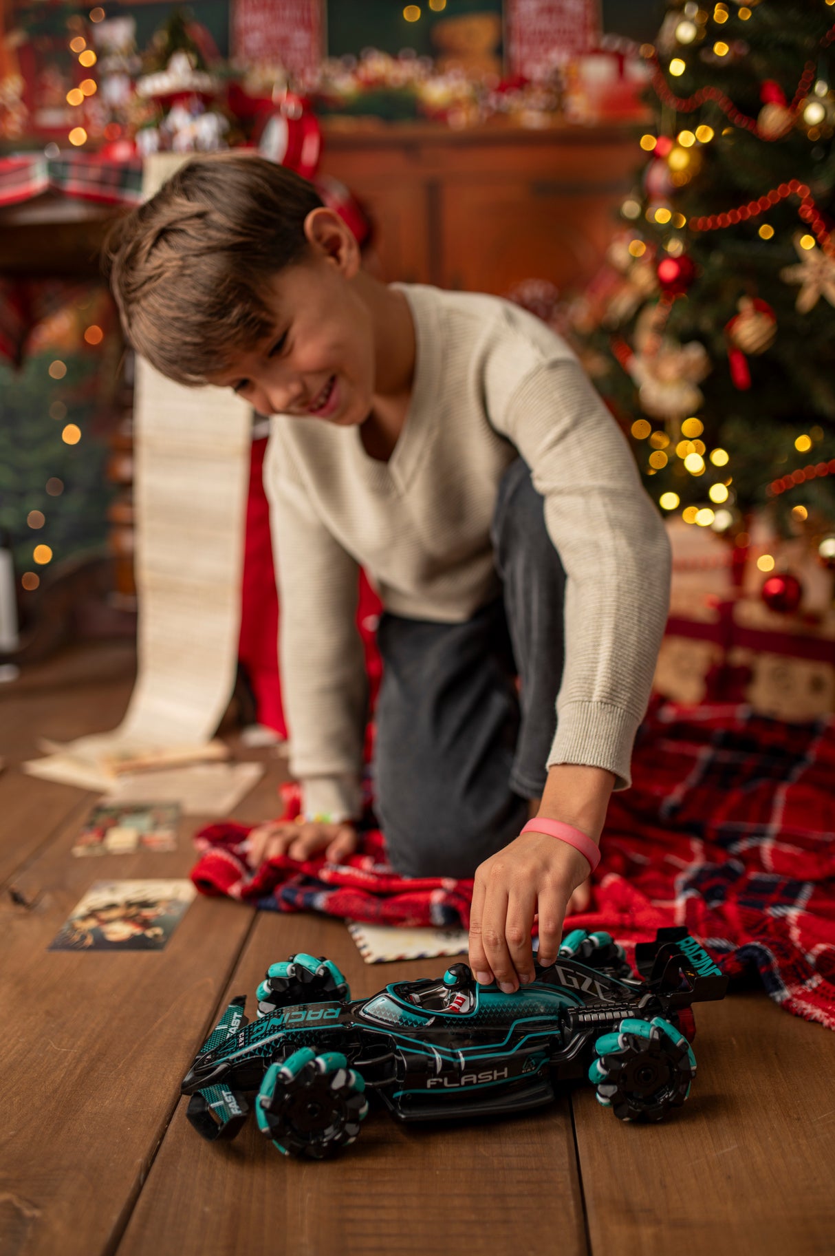Ferngesteuertes Auto mit Gestensteuerung