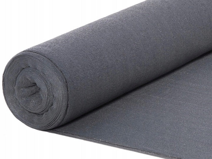 Grau -Maskierungsnetz für einen Zaun 50 m UV 140 g