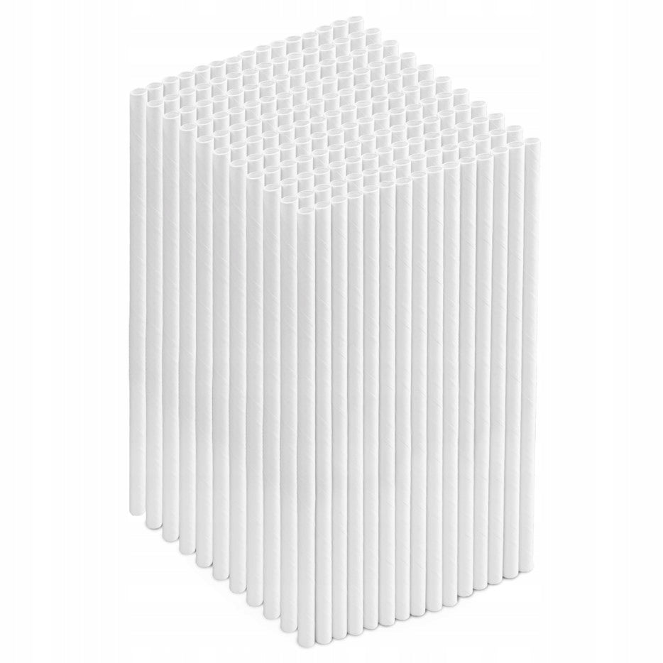 Papierstrohhalme Weiß 1500 Stk.