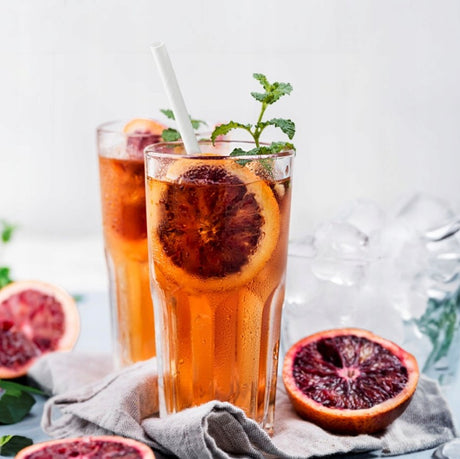 Dicke Papierstrohhalme Weiß 20 cm – 200 Stück