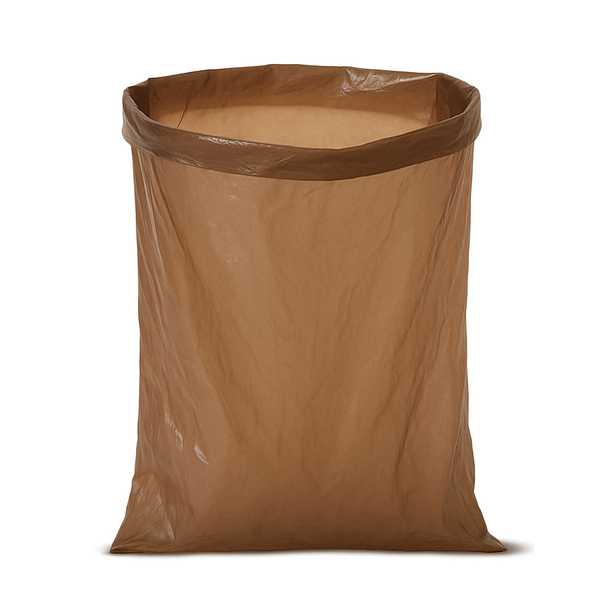 Braune Recycelte Müllbeutel 60L