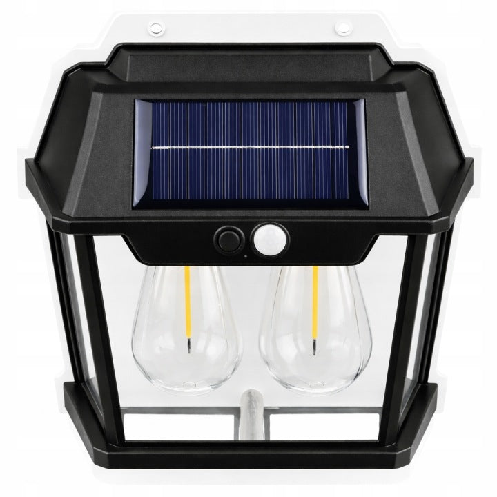 Solar-Gartenleuchte mit Bewegungsmelder 1800 mAh