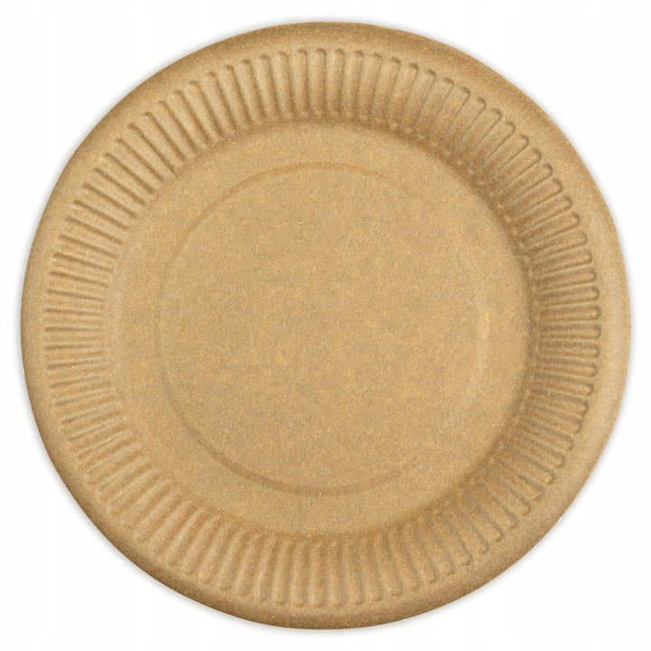 Pappteller Braun 15cm 100 Stück