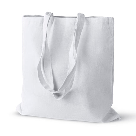 Baumwolltasche Weiß 380x420 mm Griff: 70 cm
