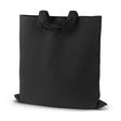 Baumwolltasche Schwarz 380x420 mm 145 g Griff: 35 cm
