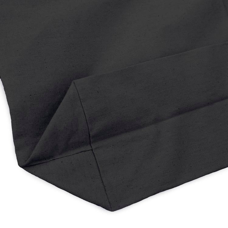 Baumwolltasche Schwarz 380x80x80x420mm mit Tragegriff: 70cm