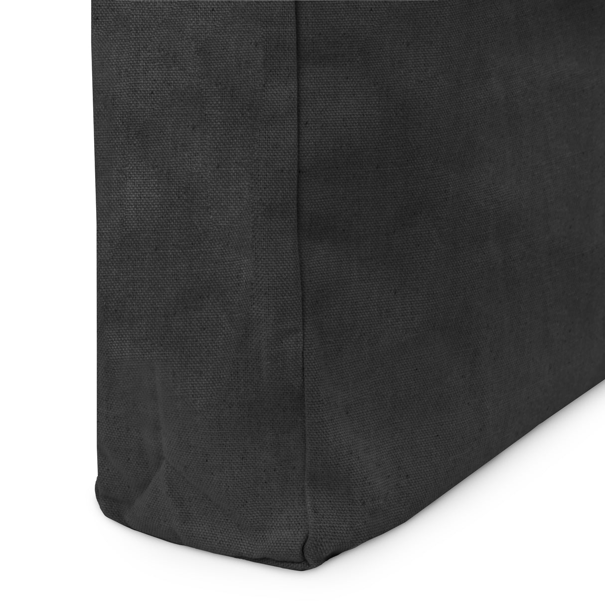 Baumwolltasche Schwarz 380x80x80x420 mm Griff: 70 cm
