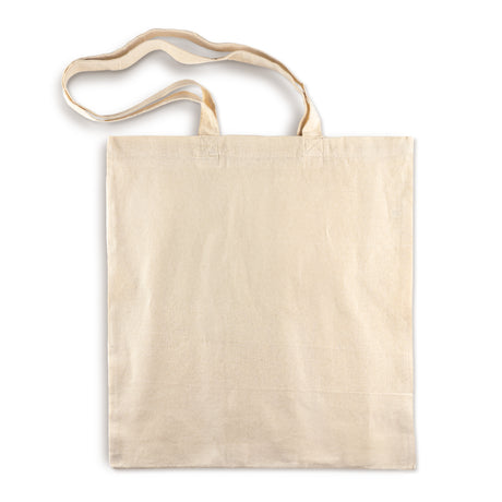 Baumwolltasche Ecru 380x420 mm 140 g Griff: 70 cm