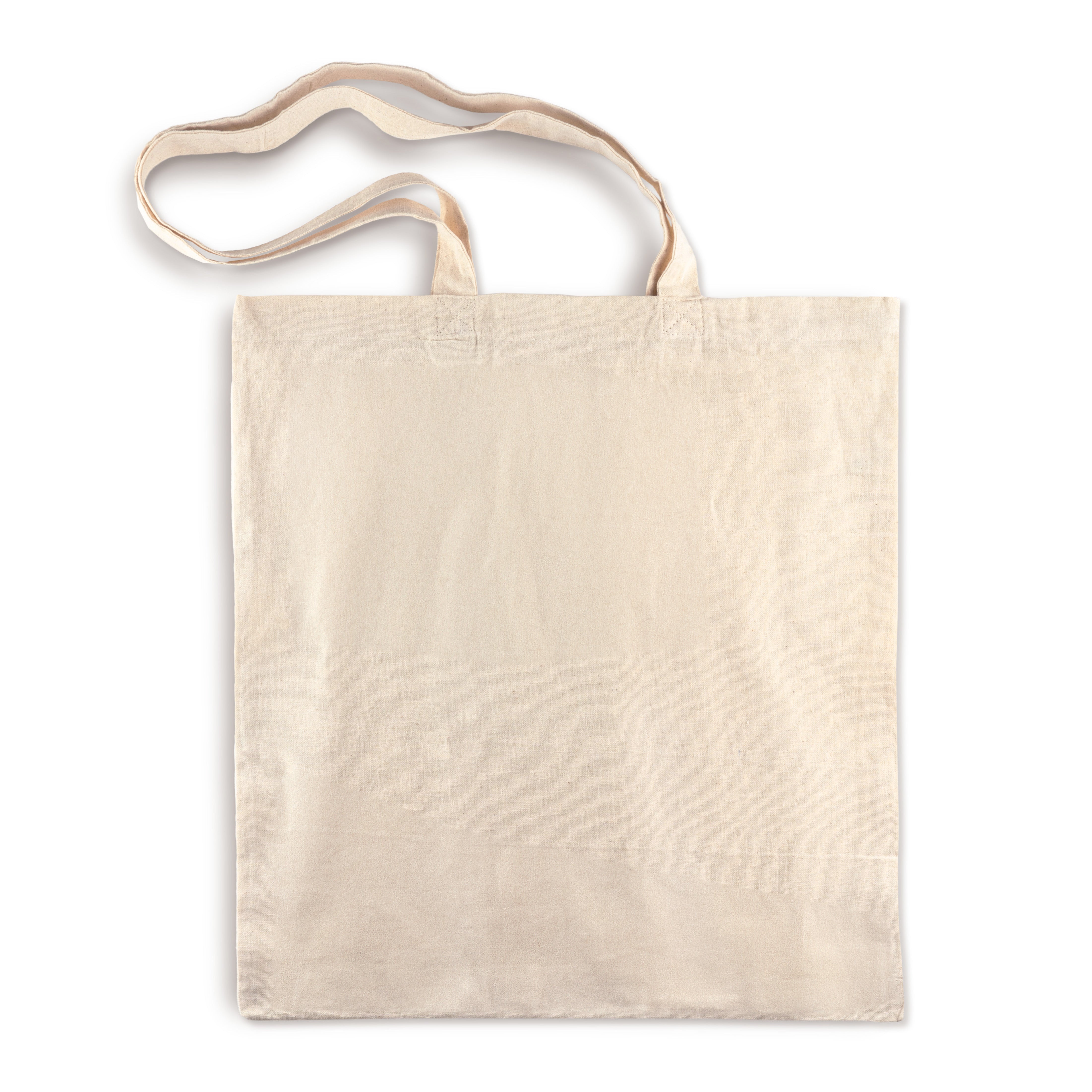 Baumwolltasche Ecru 380x420 mm 220g Griff: 70 cm