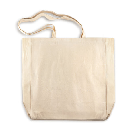 Baumwolltasche Ecru 380x80x80x420 mm Griff: 70 cm