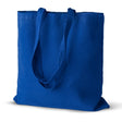 Baumwolltasche Kornblumenblau 380x420 mm 220 g Griff: 50 cm