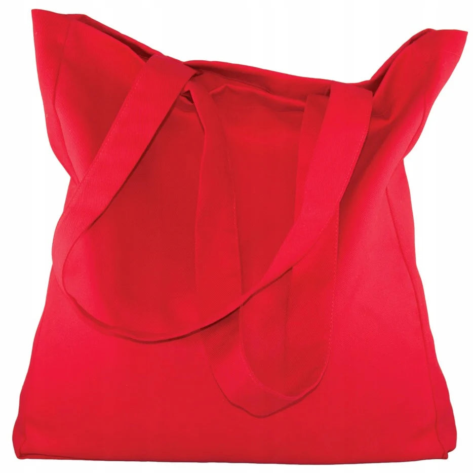Baumwolltasche Rote 380x420 mm 220 g Griff: 70 cm