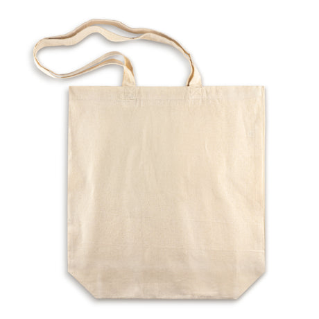 Baumwolltasche Ecru 380x80x420 mm 145 g Griff: 70 cm