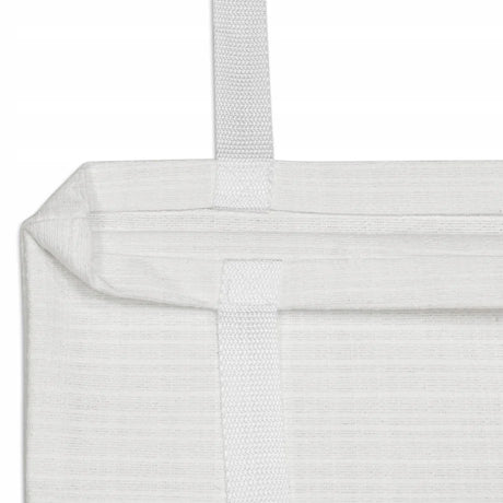 Baumwolltasche Weiß 380x420 mm 380 g Anzug Griff: 70 cm