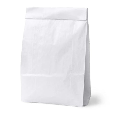 Gefaltete Papiertüte 150x290 mm Weiß – 1000 Stück