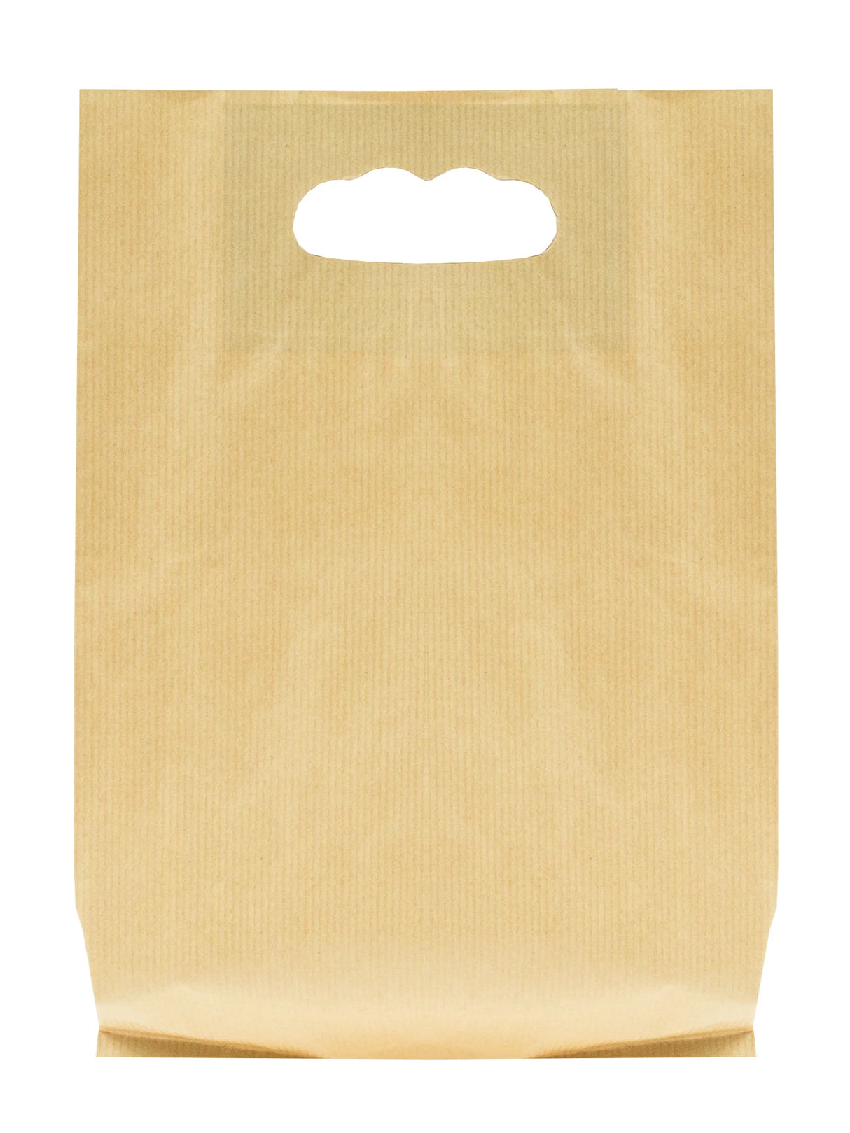 Papiertragetasche 180x80x220mm mit Premium-Drehgriff - BRAUN