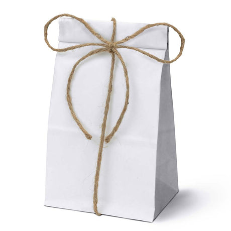 Papiertüten ohne Griff - Weiß - 100x70x260mm - 1000 Stück