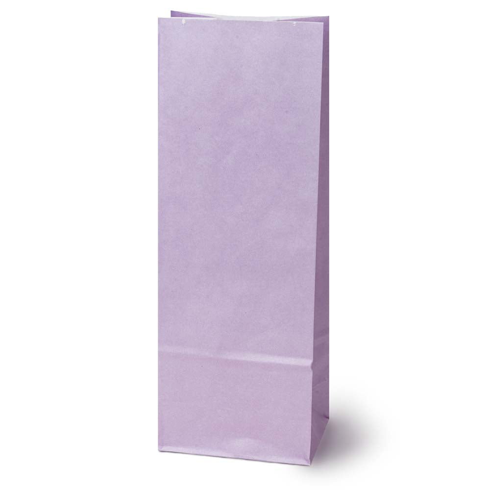 Papiertüten ohne Griff Violett 100x70x280mm 1 Stück