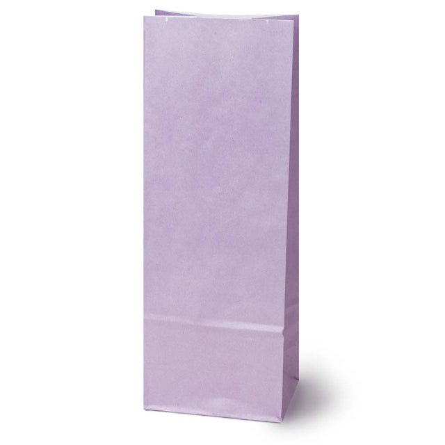 Papiertüten ohne Griff Violett 100x70x280mm 1 Stück