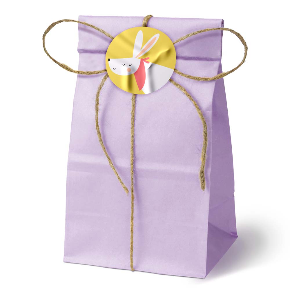 Papiertüten ohne Griff Violett 100x70x280mm 1 Stück