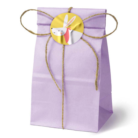 Papiertüten ohne Griff Violett 100x70x280mm 1 Stück