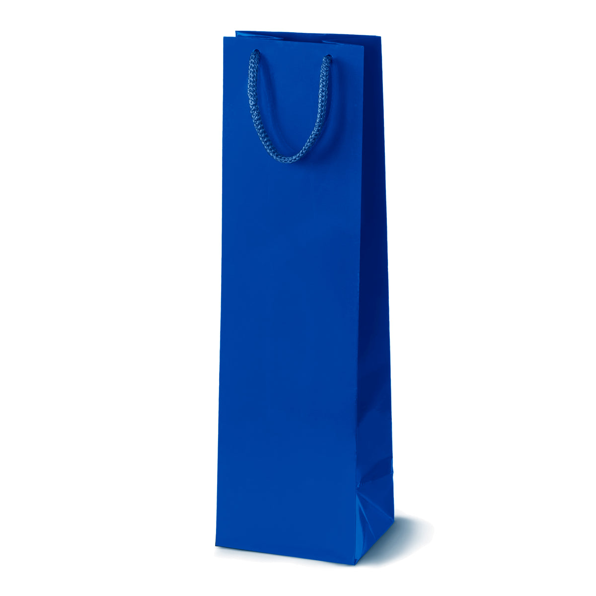Laminated tas met koorddrager 110x90x400mm zeeblauw