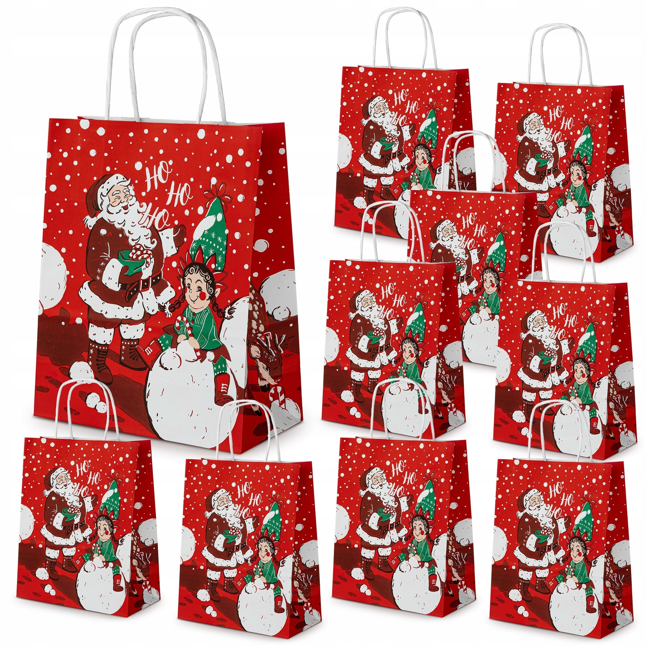 Weihnachtstüten 180x80x225mm