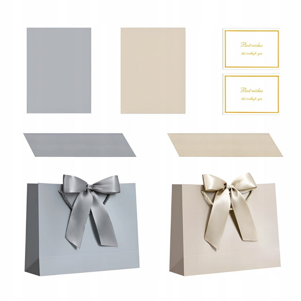 Geschenktüte mit Schleife 2tlg.