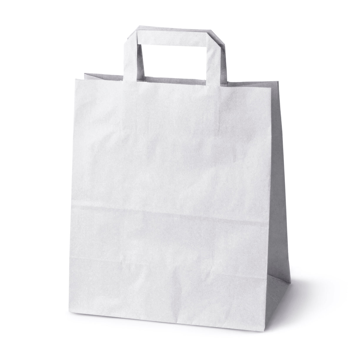 Bedruckte Papiertüte 260x140x300mm Weiß ab 50 Stk.