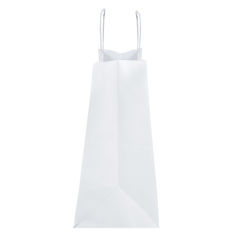 Papiertüte mit gedrehtem Griff 305x170x340mm Weiß