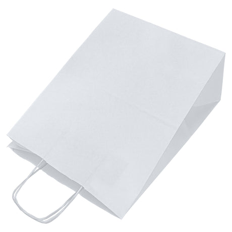 Papiertüte mit gedrehtem Griff 300x170x425mm Weiß