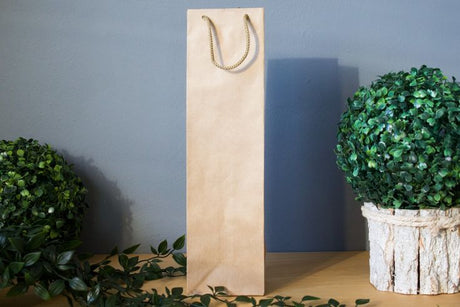 Papiertüte ECO Prestige 110x90x400mm Braun