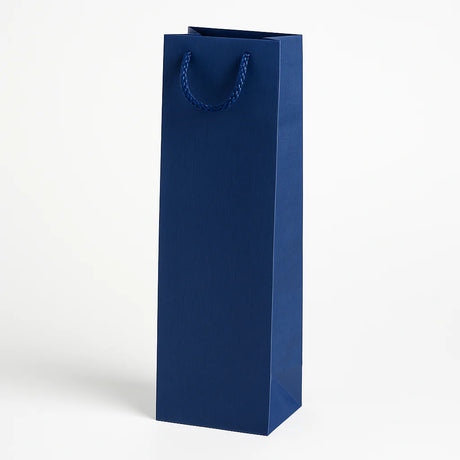 Papiertüte ECO Prestige 110x90x400mm Marineblau