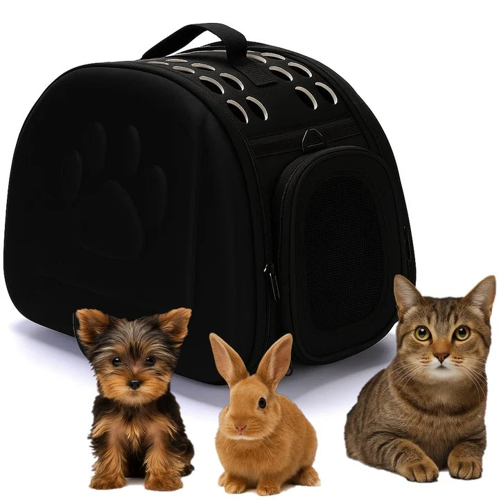 Faltbare belüftete Transportbox für Haustiere