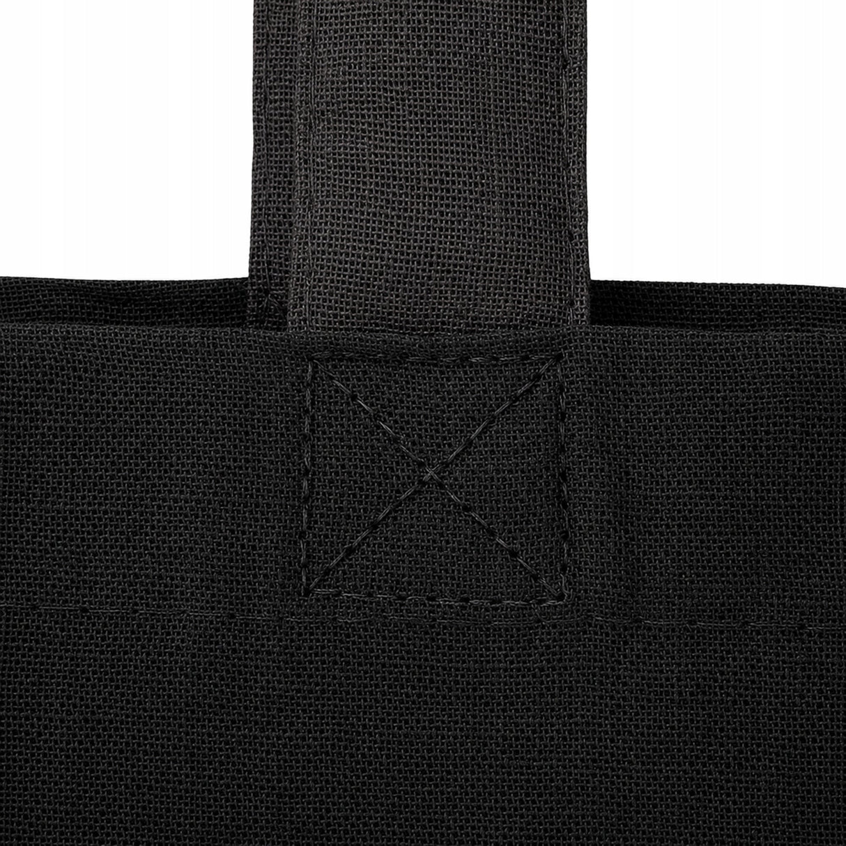 Torba Bawełniana 380x80x420mm Czarna Uchwyt: 70cm