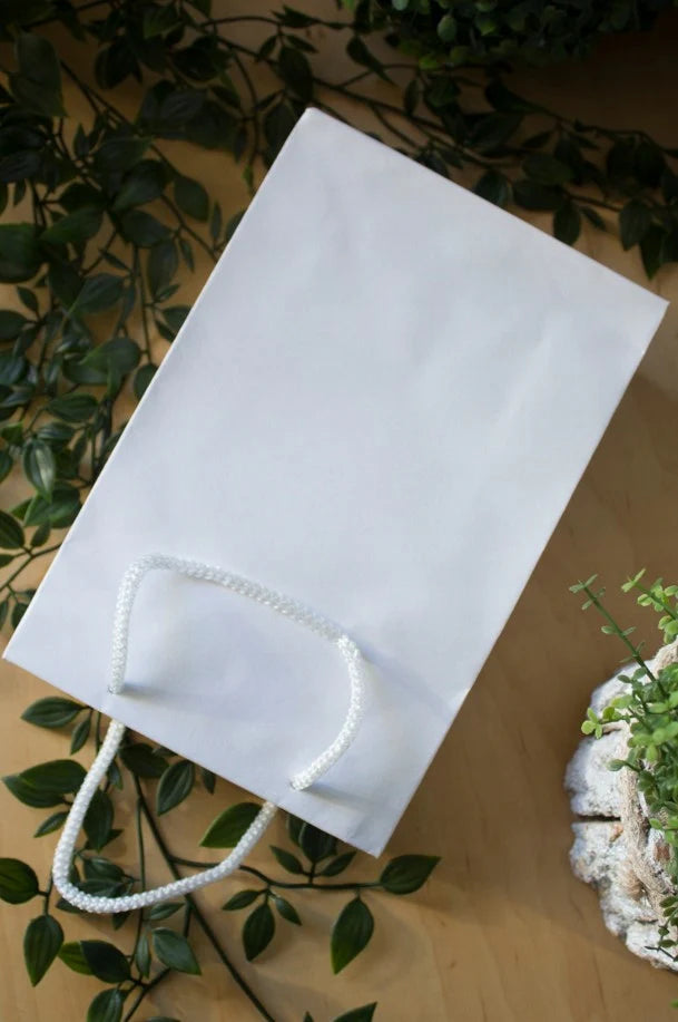 Papiertüte ECO Prestige 300x100x400mm Weiß