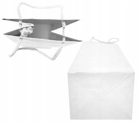 Papiertüte ECO Prestige 110x90x400mm Weiß