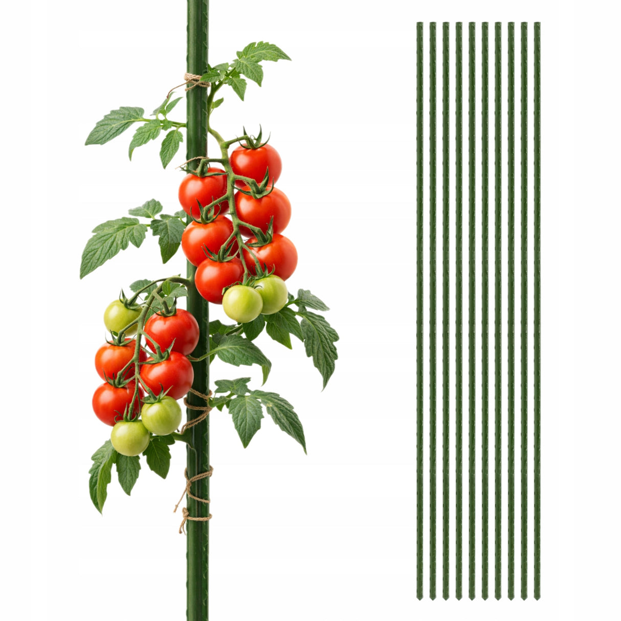 Pflanzstäbe Gartenstäbe 10 Stk. 150 cm