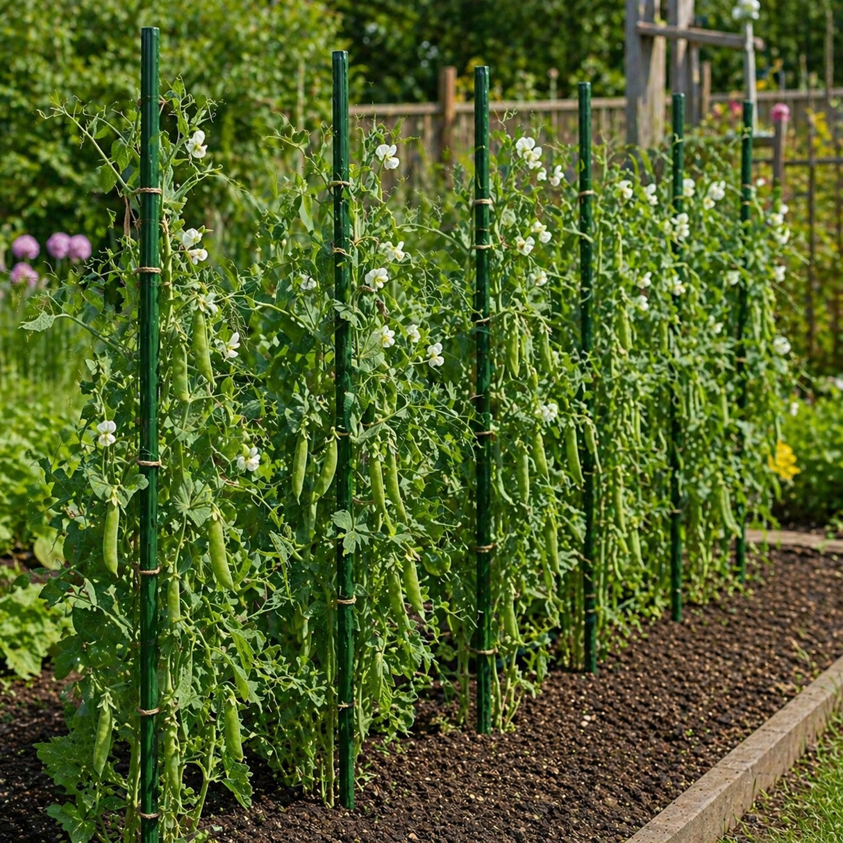 Pflanzstäbe Gartenstäbe 10 Stk. 150 cm