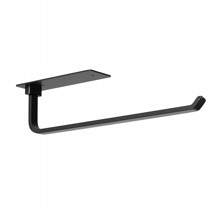 Schwarzer Küchenhalter für Papierhandtücher