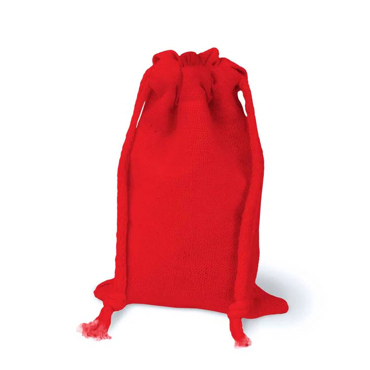 Baumwollsack Rot 100x150 mm