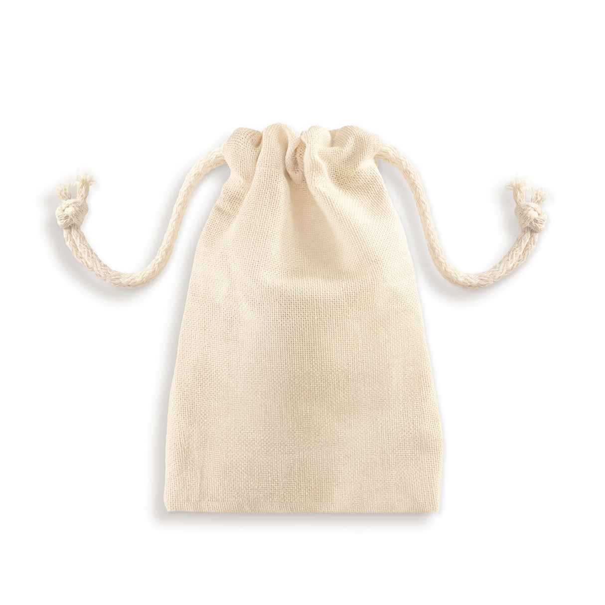 Baumwollsack Ecru 100x150 mm